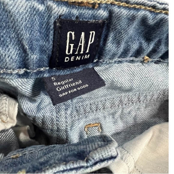 Gap Denim 5 Regular Girlfriend - Picture 5 of 5